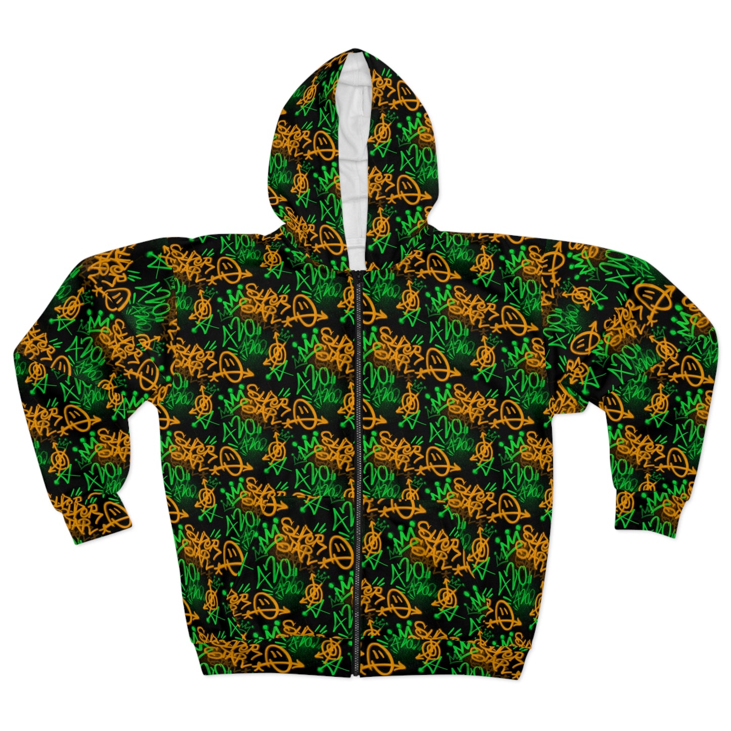 420 Unisex Zip Hoodie (AOP)