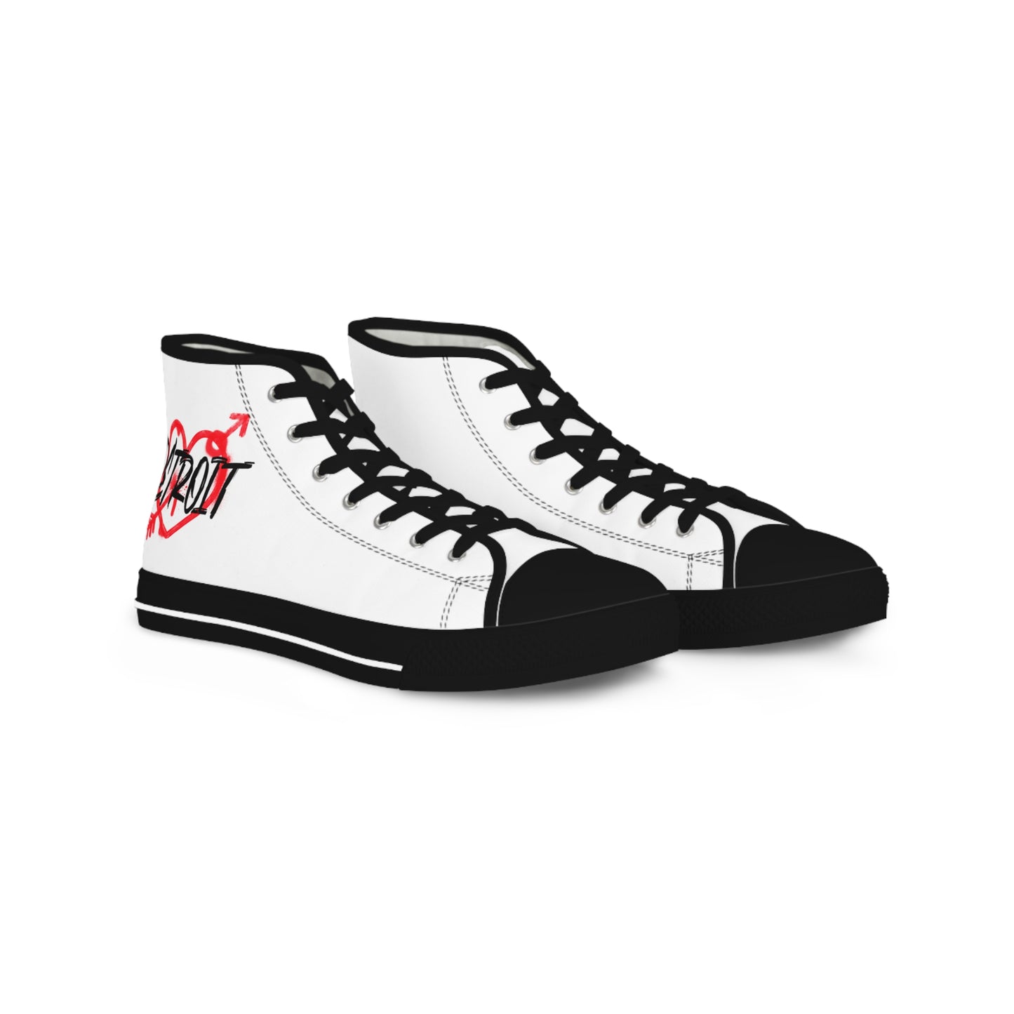 Detroit Men's High Top Sneakers