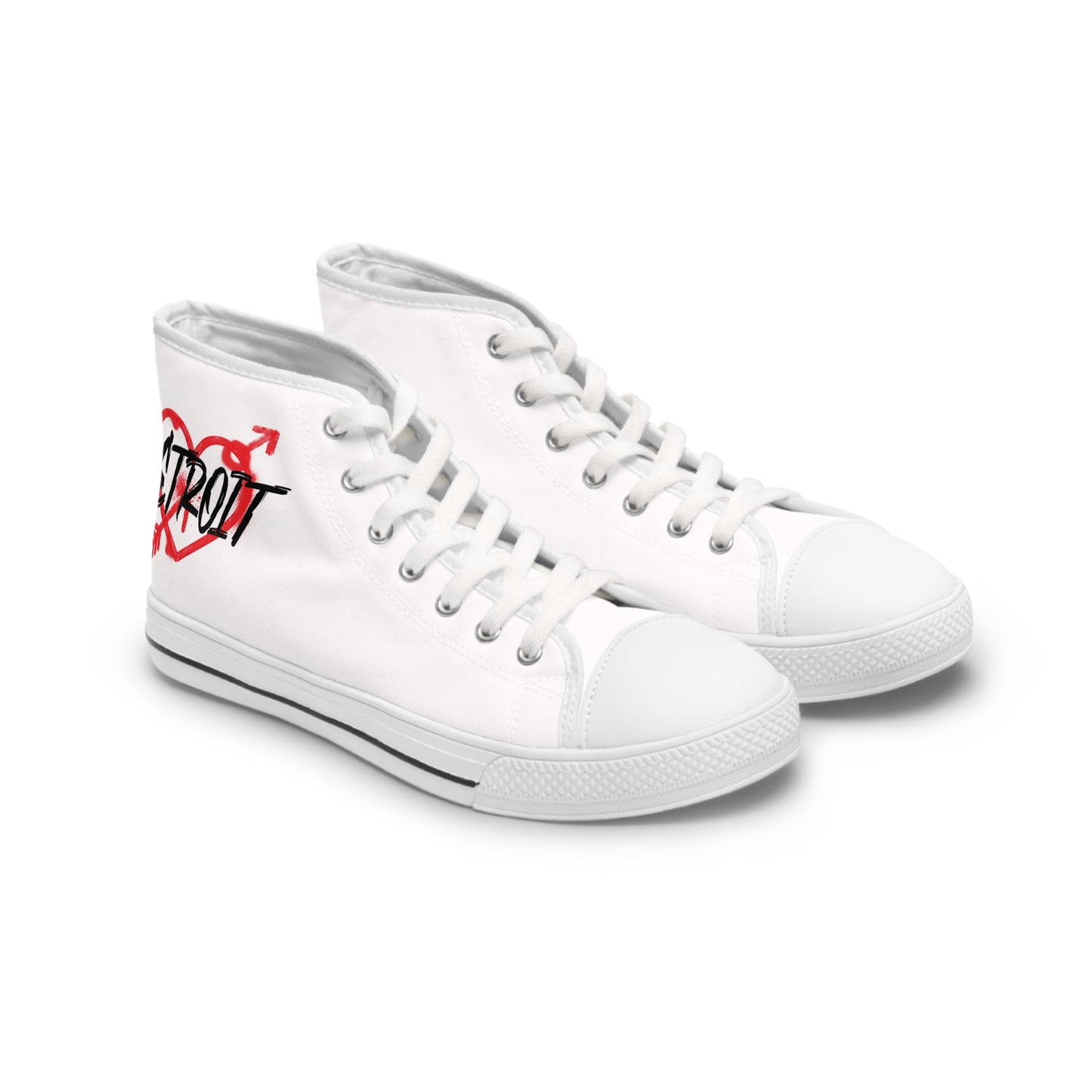 Detroit Women's High Top Sneakers