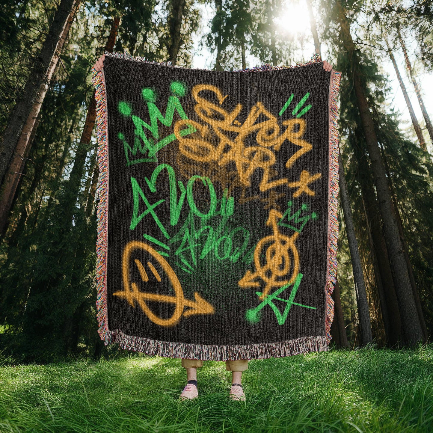 420 Woven Blanket 50" X 60"