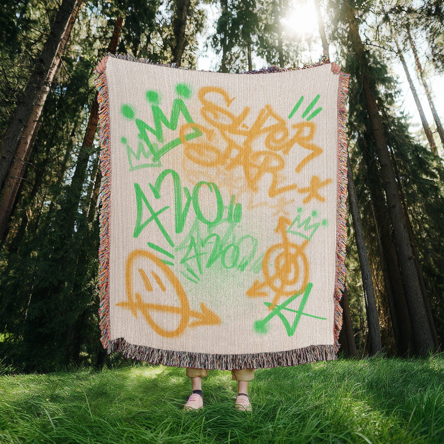 420 Woven Blanket 50" X 60"